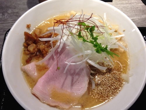 「味噌拉麺(大盛り)＋ミニチャーシュー丼」@中華そば 鍾馗 長野店の写真