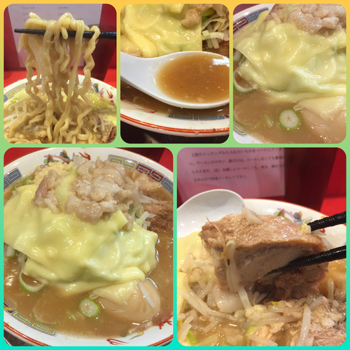 「ラーメン並¥780+チーズダブル¥80✖︎2」@ジャンプの写真