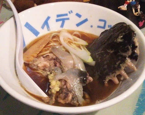 「スッポンらーめん★もう離さへんで！ 900円」@ハイデン.コッコFACTORYサマンサ・タマサの写真