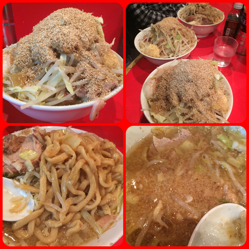 「【26の日】小ラーメン(ニンニクアブラスリゴマ)¥700」@ラーメン二郎 府中店の写真
