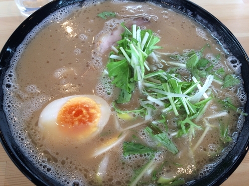 「塩豚骨」@麺心 新井の写真