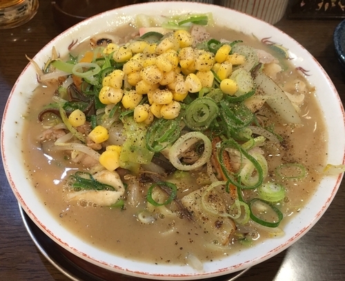 「特製久留米ちゃんぽん 780円」@豚骨発祥久留米ラーメン くるめや 浅草店の写真