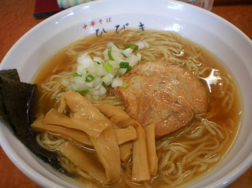 「大もり中華そば　750円」@中華そば ひびきの写真