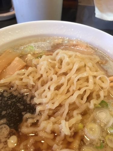 「ラーメン(朝ラー価格@500)じとじと」@らーめん 和一 一平分店の写真
