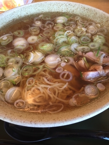 「鳥中華そば　780円（税抜き）」@山形蕎麦 やま久の写真