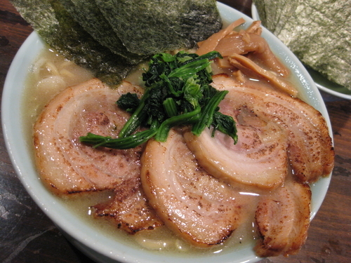 「塩チャーシュー麺￥880＋のり￥80」@横濱家系らーめん 濱家 館林店の写真