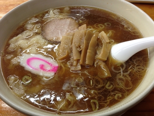 「ワンタン麺」@中華そば専門店 勝やの写真