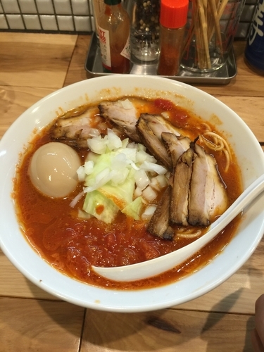 「トマトラーメン」@らーめん カッパハウスの写真