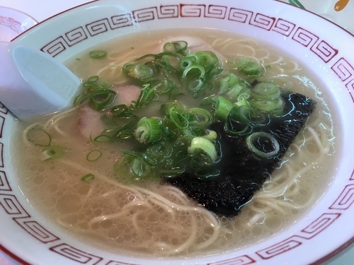 「ラーメン450円」@味のまるいの写真