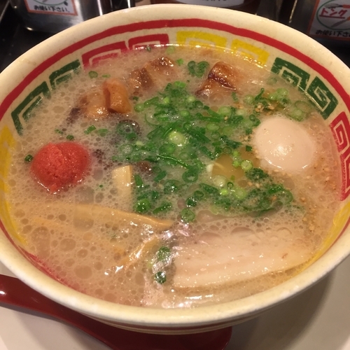 「九州じゃんがら全部入り（￥1,100）」@九州じゃんがら 銀座店の写真