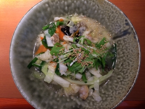 「春の塩野菜タンメン」@極旨醤油らーめん 一刻魁堂 土岐店の写真