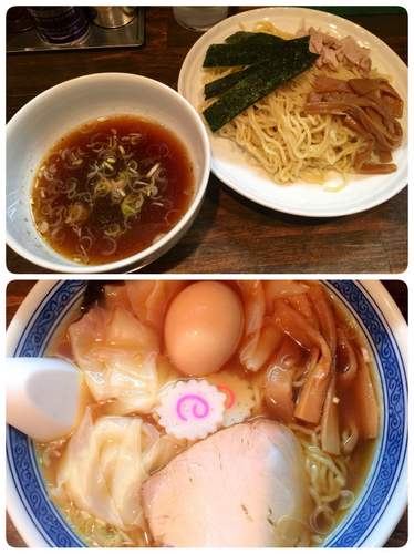 「つけ麺 ワンタン麺」@荻窪ラーメン 菊池の写真