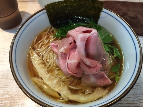 「煮干しそば」@中華そば 四つ葉の写真