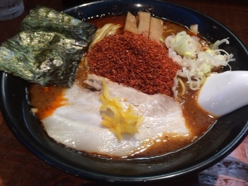 「辛辛魚らーめん ￥９００」@麺処 井の庄 立川店の写真