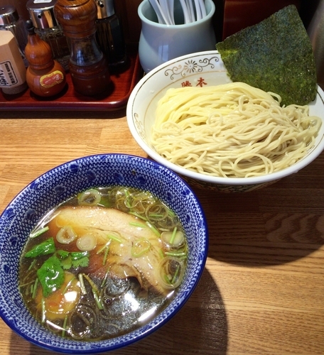 「清湯つけそば 830円」@つけそば 神田勝本の写真