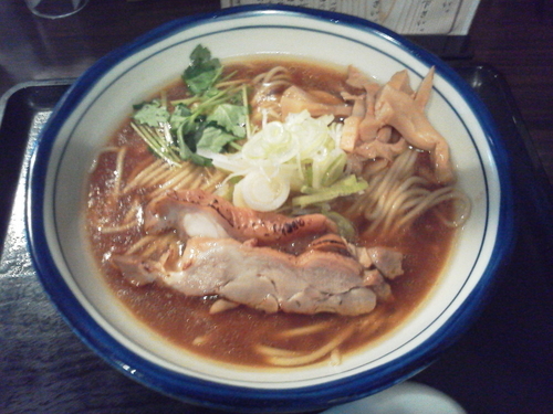 「鶏中華そば 780円」@三ツ矢堂製麺 高田馬場店の写真