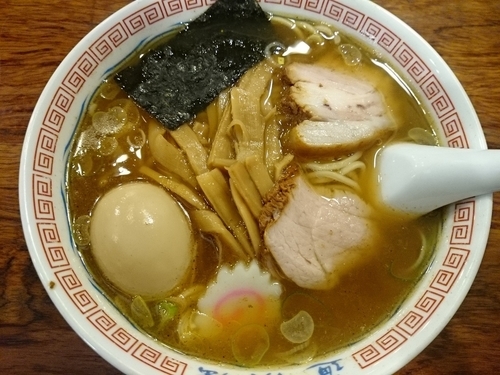 「中華そば（味玉入り）￥770」@中華めん処 道頓堀の写真