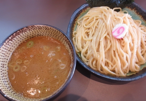 「つけそば（中）　500円※ランチパスポート使用　通常780円」@麺彩房 中野本店の写真
