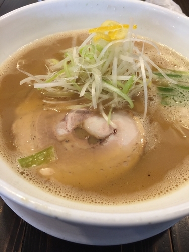 「濃厚旨コク鶏そば+チャーシュー飯」@吉田商店の写真