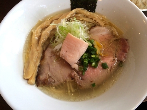 「虎徹そば塩（750円）」@麺や 虎徹の写真