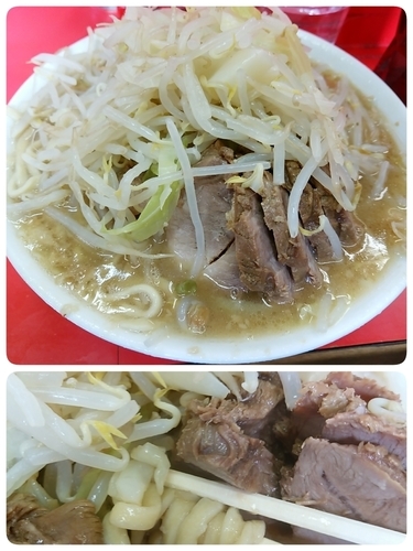 「ブタラーメン小」@ラーメン二郎 三田本店の写真