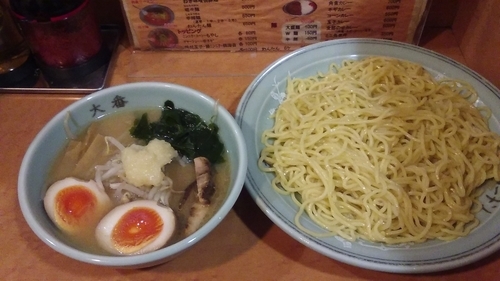 「特製つけ麺」@大番ラーメン下赤塚の写真