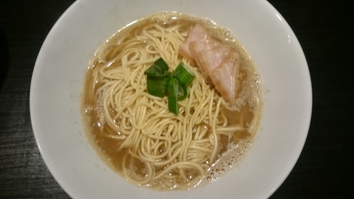 「肉そば小￥750+小ライス￥100」@自家製麺 伊藤 銀座店の写真