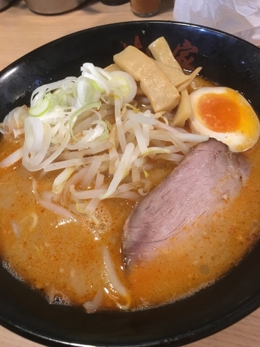 「味噌ラーメン500円」@せい家 阿佐ヶ谷店の写真