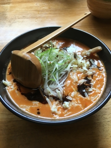 「週替り限定 トマトチーズ ガーリックソース850円」@麺処福吉ATSUSHIの写真