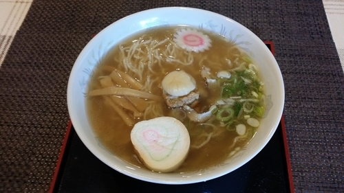 「元祖帆立ラーメン塩」@宗谷岬 間宮堂の写真