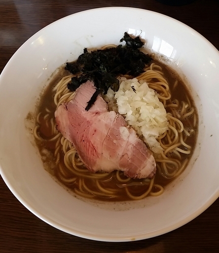 「極煮干しそば780円」@麺屋SOの写真