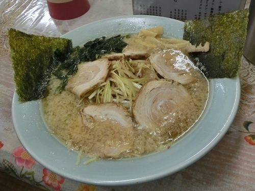 「ネギチャーシューメン(中)」@ラーメンショップ 片柳店の写真