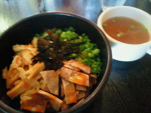 「油そば 650円」@ジャンク食堂 どんちゃんの写真