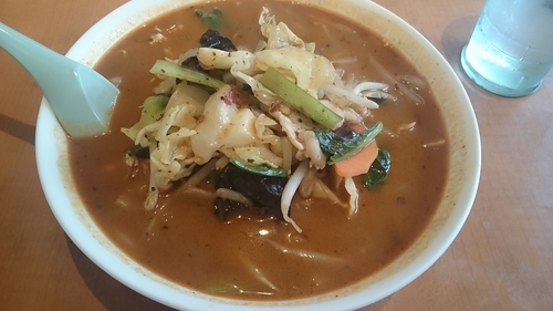 「辛シビ味噌ラーメン」@口福館の写真