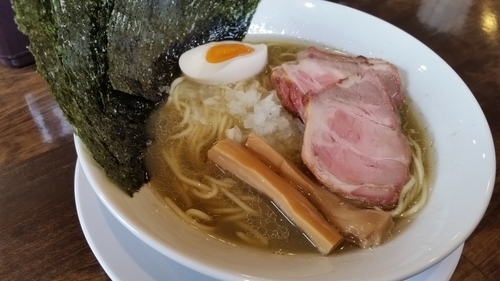 「特製純煮干し　950円」@活龍煮干そば専門店 にぼしのなみの写真