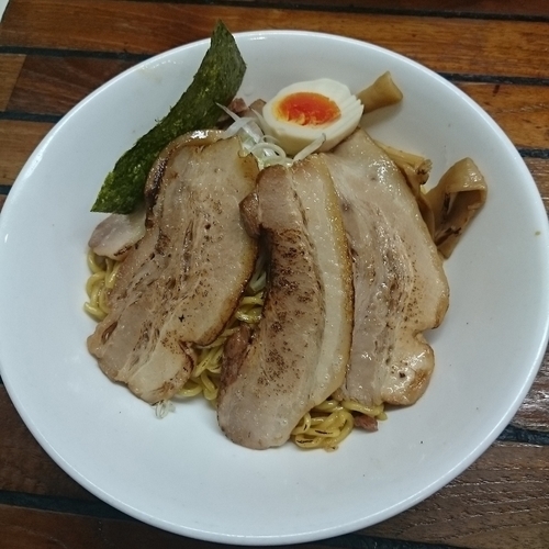 「油そばチャーシュー増し」@東京とんこつ らーめん龍の写真