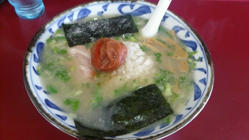 「みぞれラーメン　750円」@がんこや かるがんラーメン 千代田本店の写真