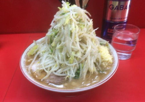 「ラーメン(ヤサイ、ニンニク)」@ラーメン二郎 松戸駅前店の写真