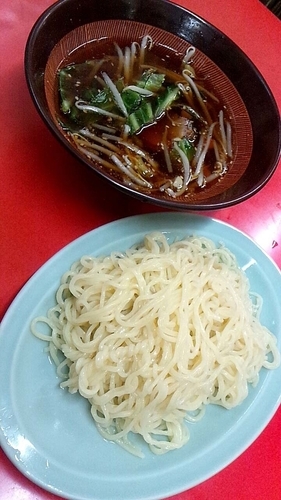 「『野菜つけ麺(￥750)』」@我楽酒家 丸長の写真