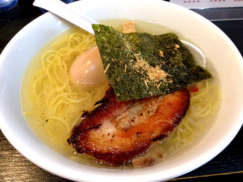 「塩玉そば」@塩そば 桑ばらの写真