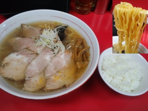 「塩チャーシュー麺1000円クーポンで半ライス」@札幌焼き味噌ラーメン みずきの写真