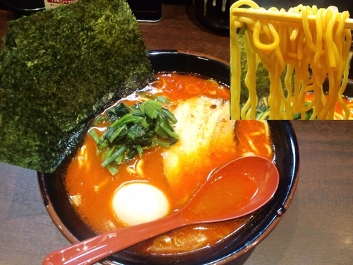 「ドラゴンラーメン10倍固め味玉840円」@麺屋 めんりゅうの写真