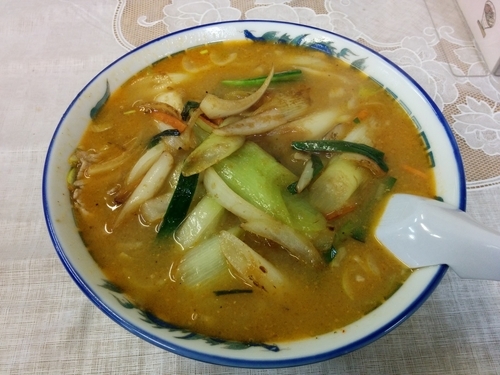 「ねぎ味噌らーめん　650円」@ラーメン・餃子 丸博の写真