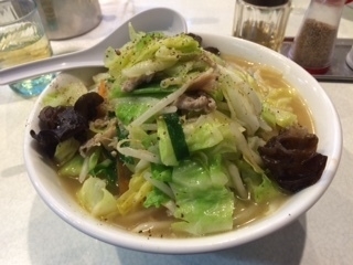 「たんめん　中盛　太麺」@麺処 まるよし商店の写真