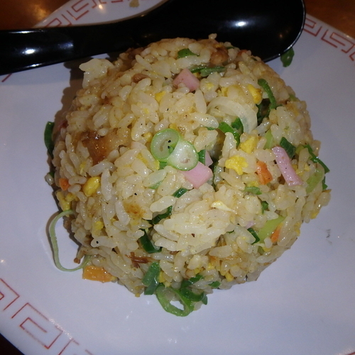 「ラーちゃんぽん(780円)、Cセット(+250円)。替玉」@博多三氣 水城店の写真