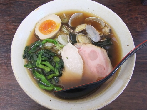 「【数量限定】あさりそば」@麺屋 味翔の写真