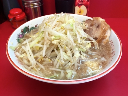 「小ラーメン・ニンニク」@ラーメン二郎 京急川崎店の写真