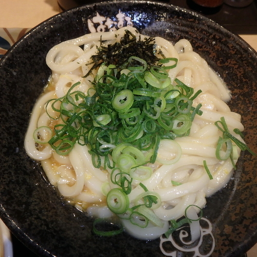 「カレーセット(釜玉うどん)(530円)うどん中に(100円)」@はなまるうどん 広島西原店の写真