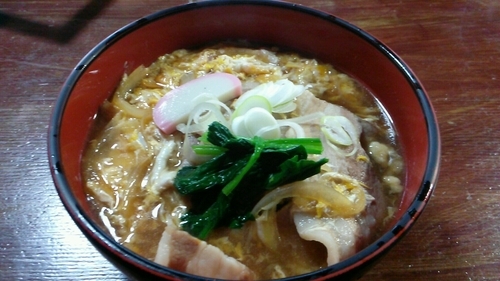 「特肉たぬきとじ　760円」@いづみや 那珂町店の写真