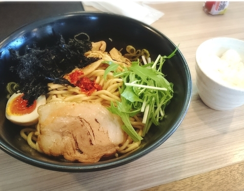 「まぜ 680円」@麺や しし丸。の写真